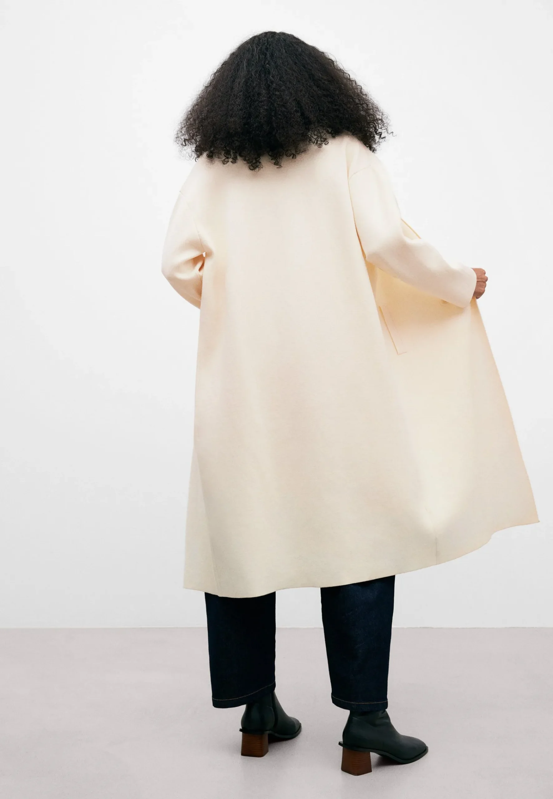 Double-Fronted Knitted - Manteau Classique|ADOLFO DOMINGUEZ Flash Sale