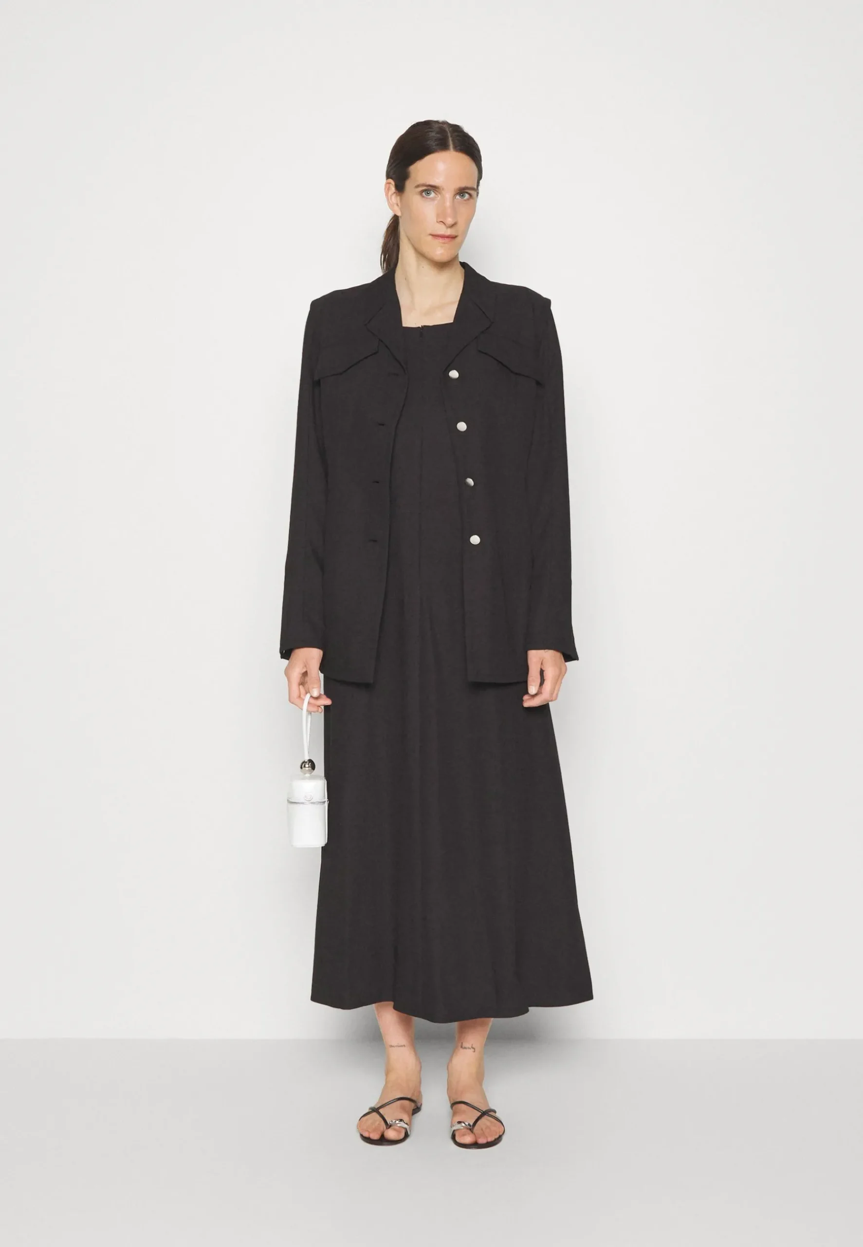 Drapey Suiting Jacket - Manteau Court|Proenza Schouler White Label Store