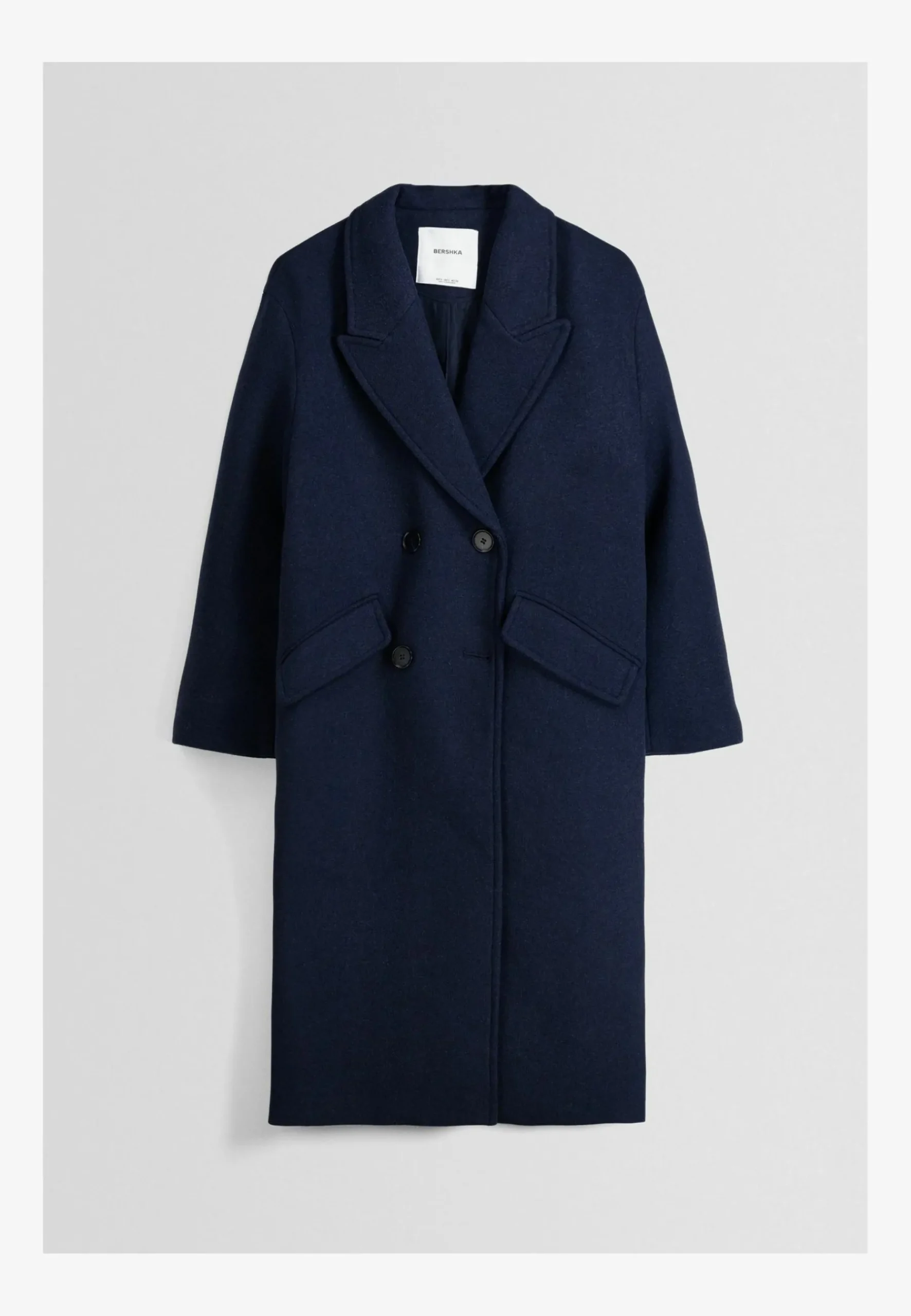 Drop-Shoulder -Long - Manteau Court|Bershka New