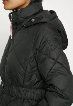 Elevated Belted Quilted Coat - Manteau Court|Tommy Hilfiger Cheap