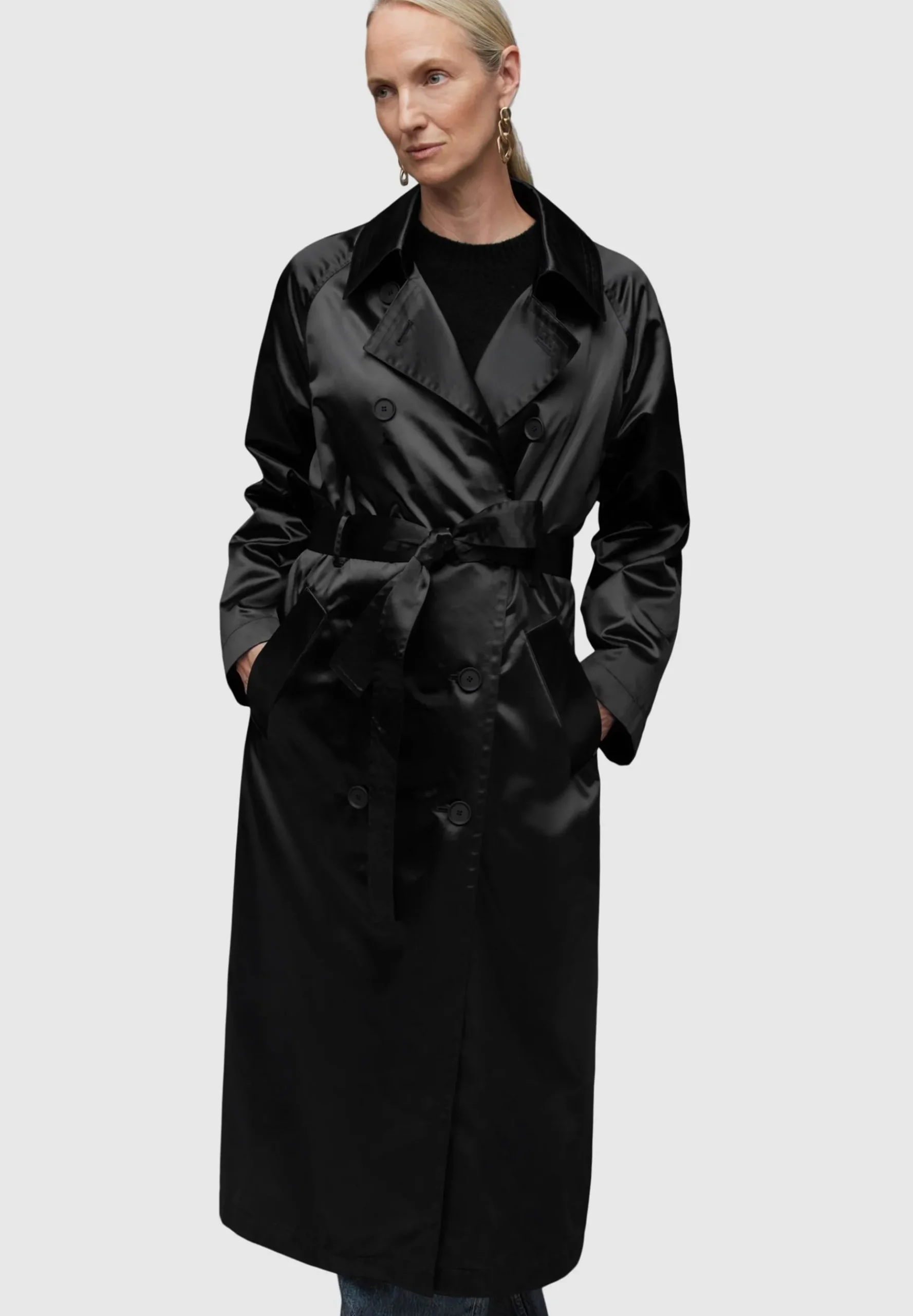 Elltee Toni - Trench|AllSaints Store