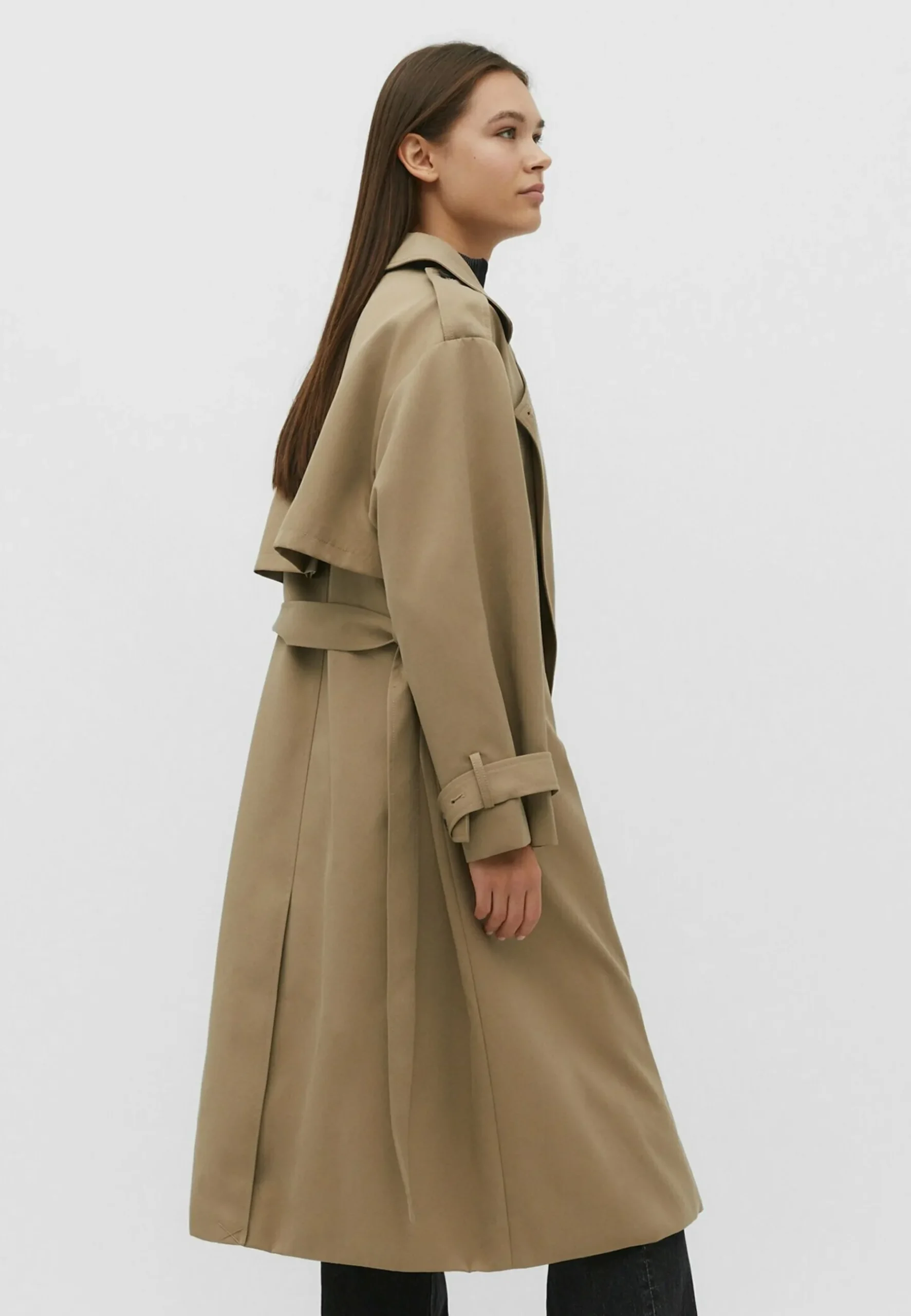 Flowing Lined - Trench|Stradivarius Cheap