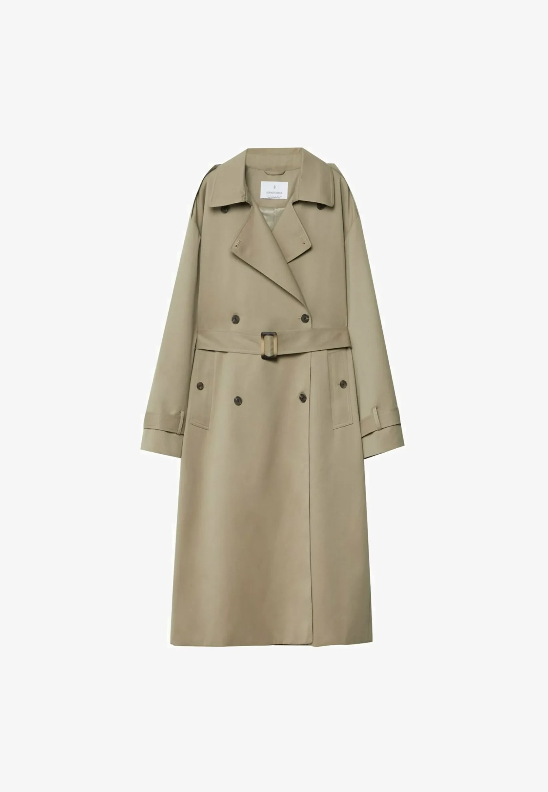 Flowing Lined - Trench|Stradivarius Cheap