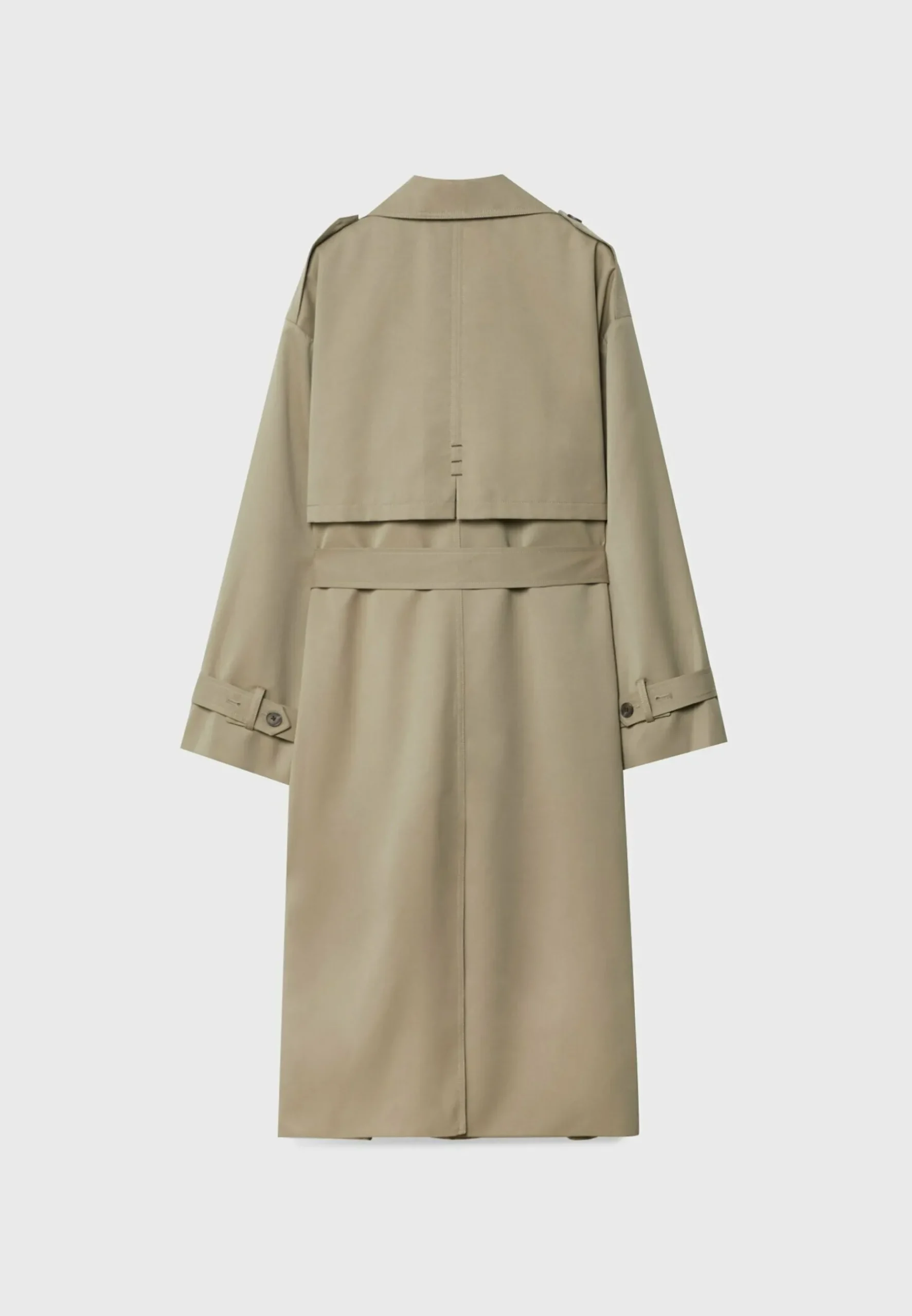 Flowing Lined - Trench|Stradivarius Cheap