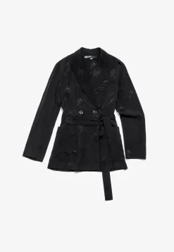 Fluid Jacquard Blazer - Manteau Court|Bimba Y Lola Best