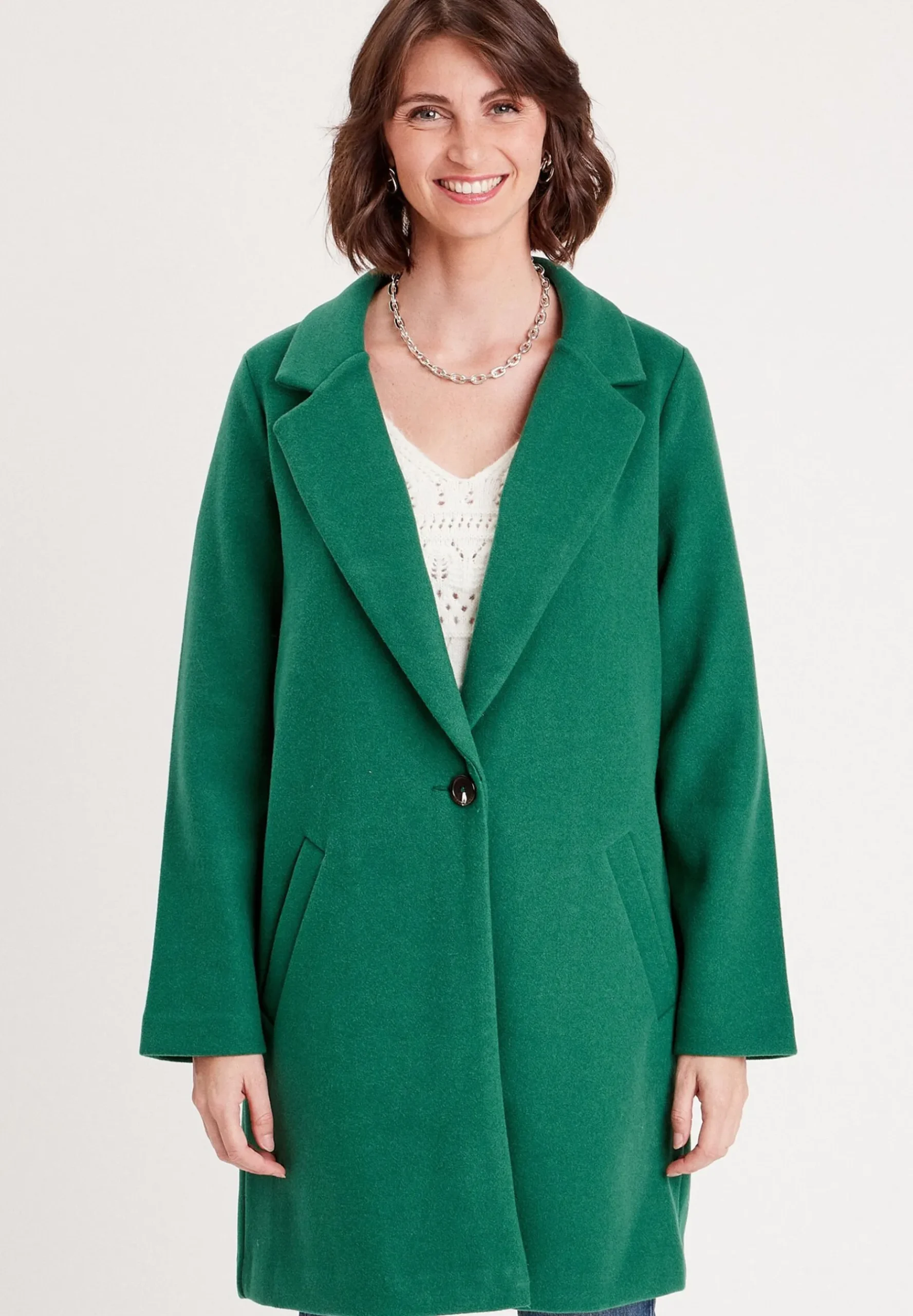 Gerade Geschnittener - Manteau Classique|Cache Cache New