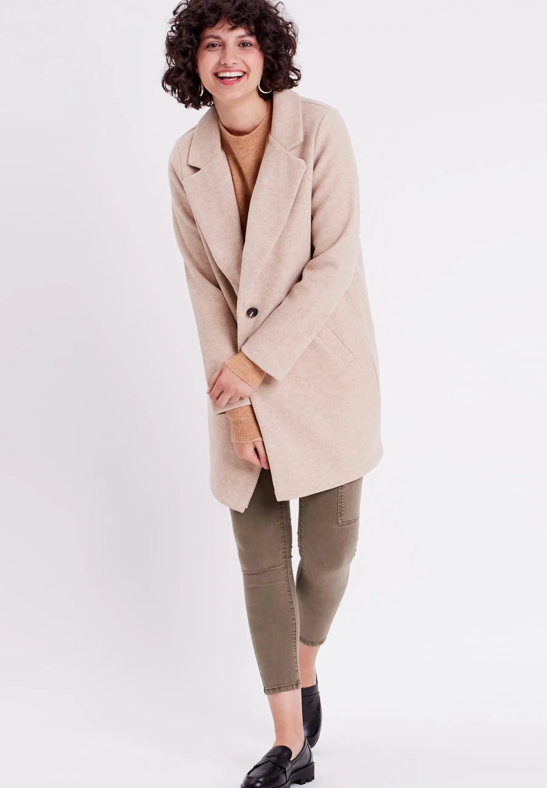 Gerade Geschnittener - Manteau Court|Cache Cache Cheap