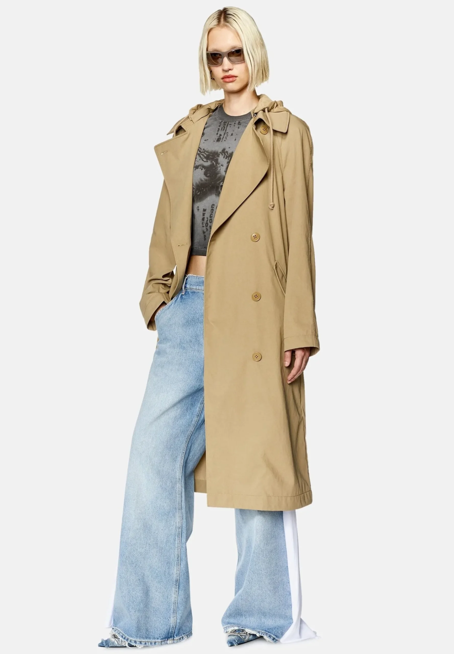 G-Matthew-Fem - Trench|Diesel Fashion