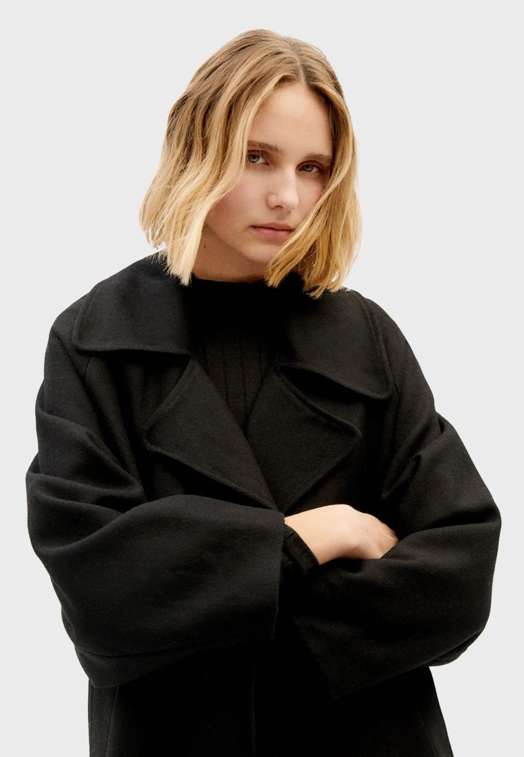 Grace - Manteau Court|Thinking Mu Fashion