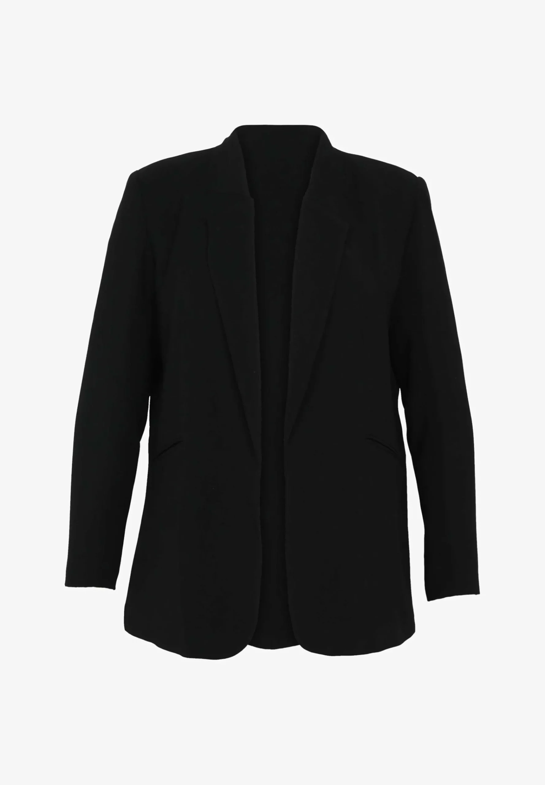 Halblanger, Unifarbener Mit Revers - Manteau Court|Paprika Shop