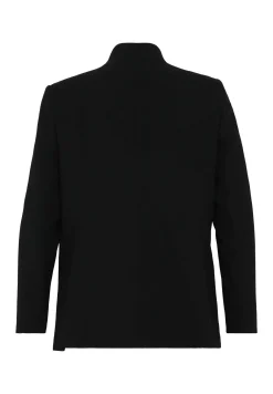 Halblanger, Unifarbener Mit Revers - Manteau Court|Paprika Shop
