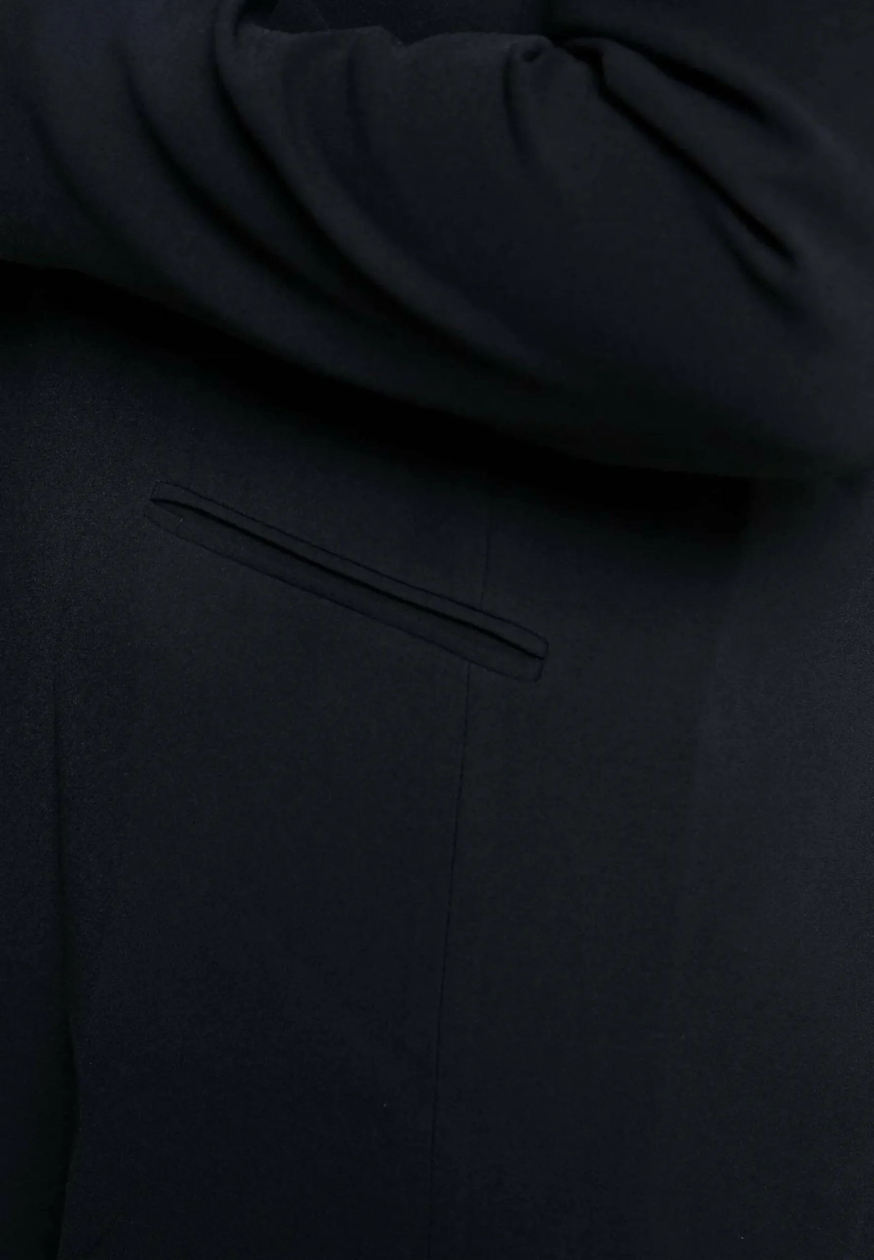 Halblanger, Unifarbener Mit Revers - Manteau Court|Paprika Shop