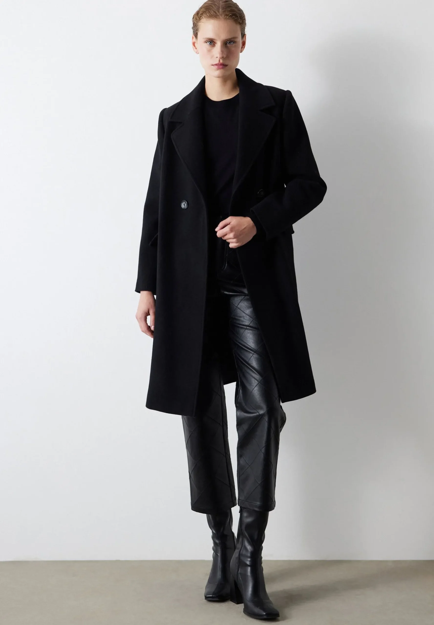 Heavy Regular Fit Belted Cachet - Trench|Ipekyol Best Sale