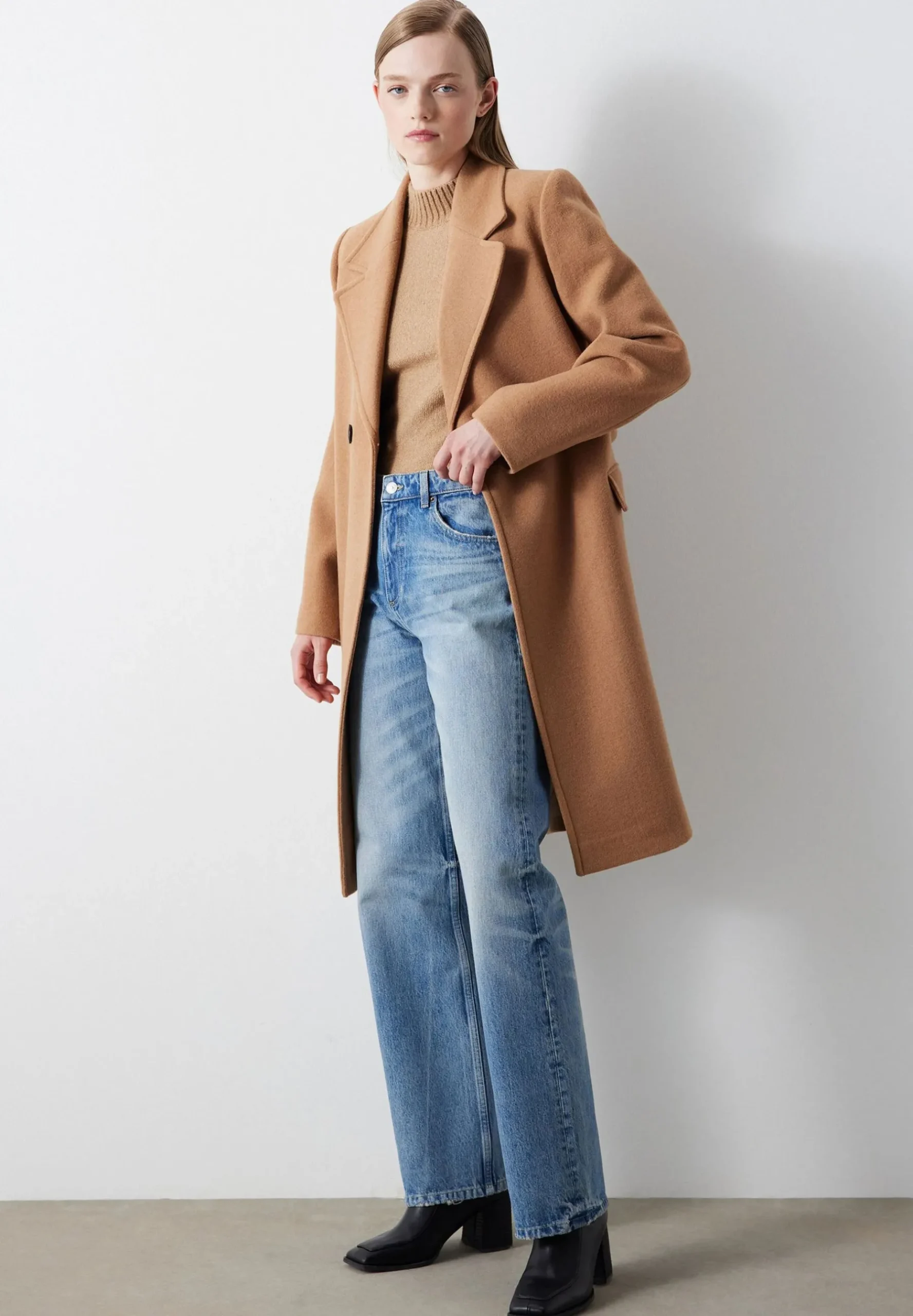 Heavy Regular Fit Belted Cachet - Trench|Ipekyol Discount