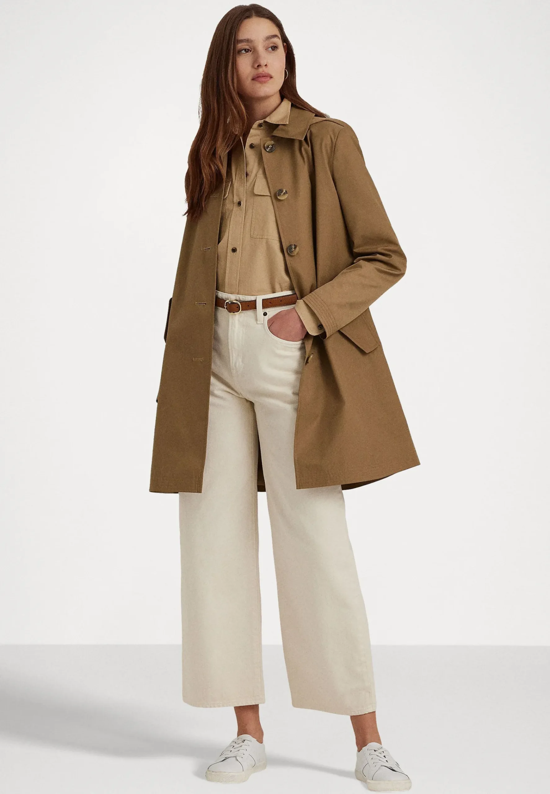 Hooded Lined Coat - Manteau Court|Lauren Ralph Lauren Best Sale