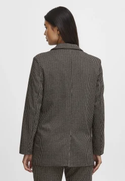 Ihkate Structure - Manteau Court|ICHI Fashion