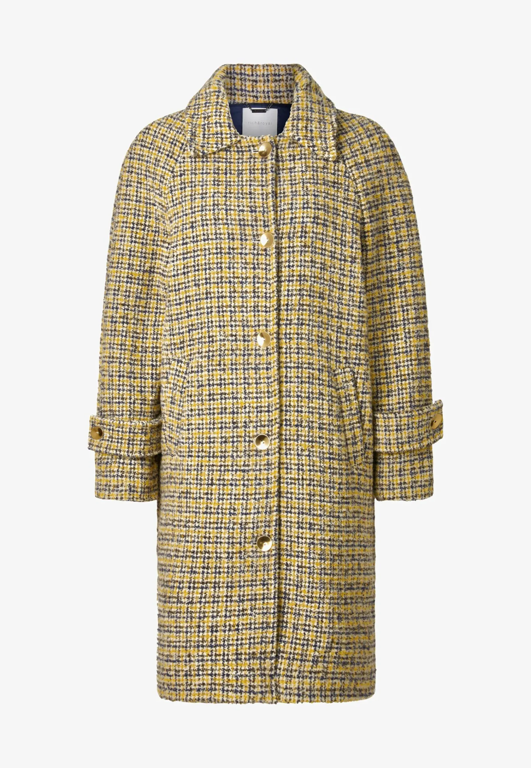 Im Karo-Muster - Manteau Classique|Rich & Royal Hot