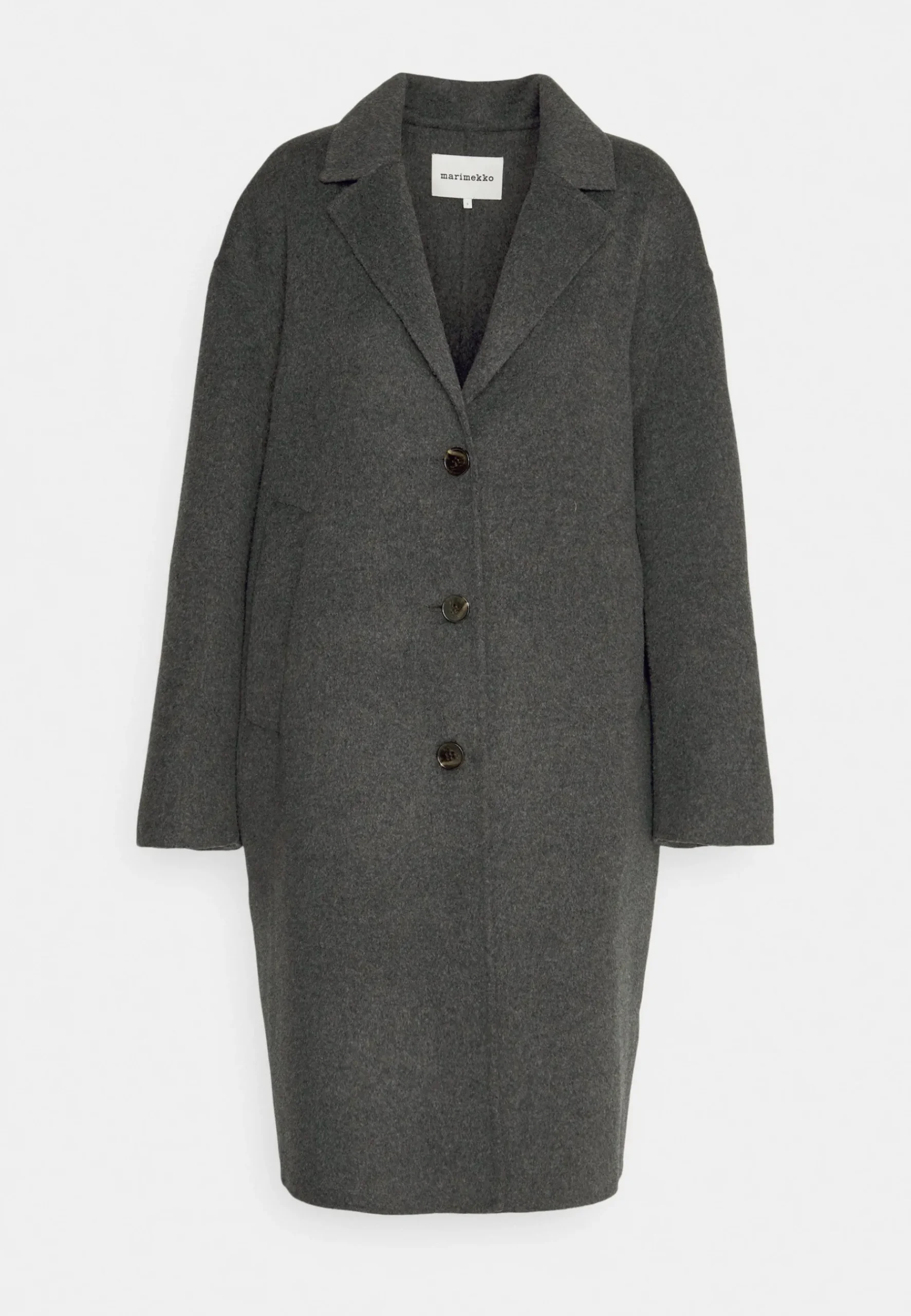 Kapiteeli Solid Coat - Manteau Classique|Marimekko Flash Sale
