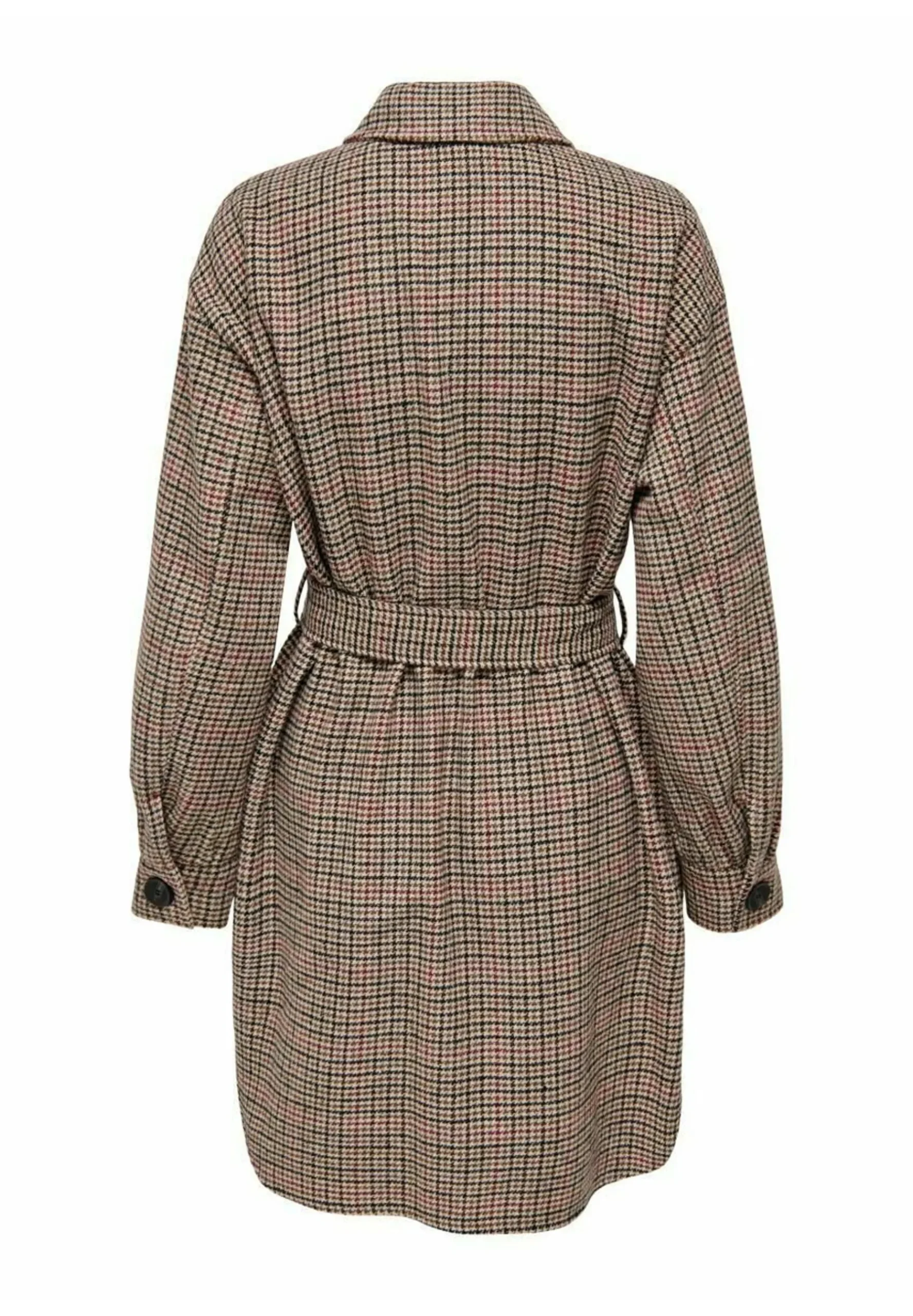 Karierte - Manteau Court|ONLY Clearance
