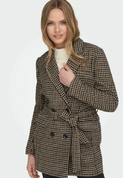 Karierter - Manteau Court|ONLY Online