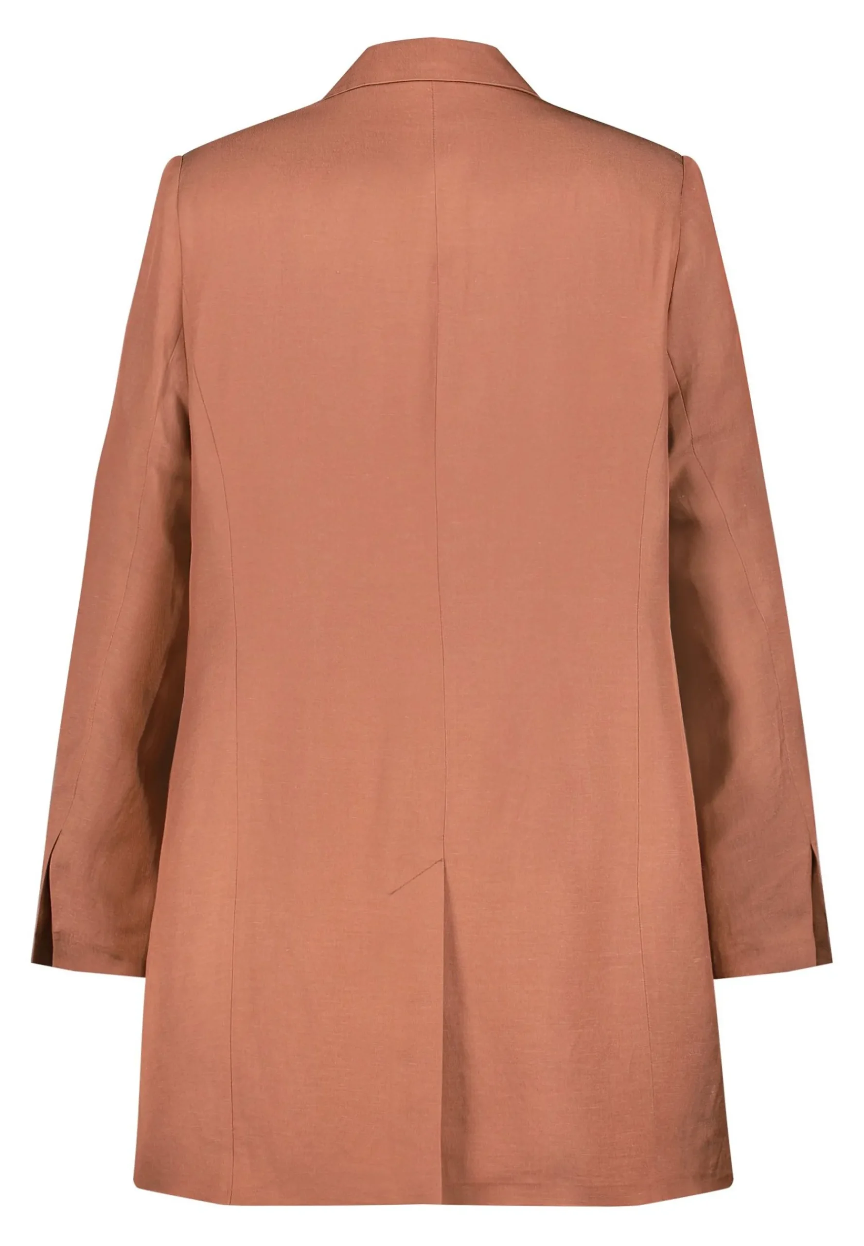 Langarm Fein Schimmernder - Manteau Court|Samoon Shop