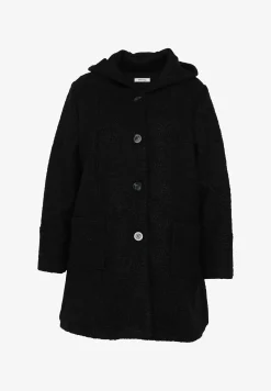 Lange Uni Boucle Ohne - Manteau Court|Paprika Clearance