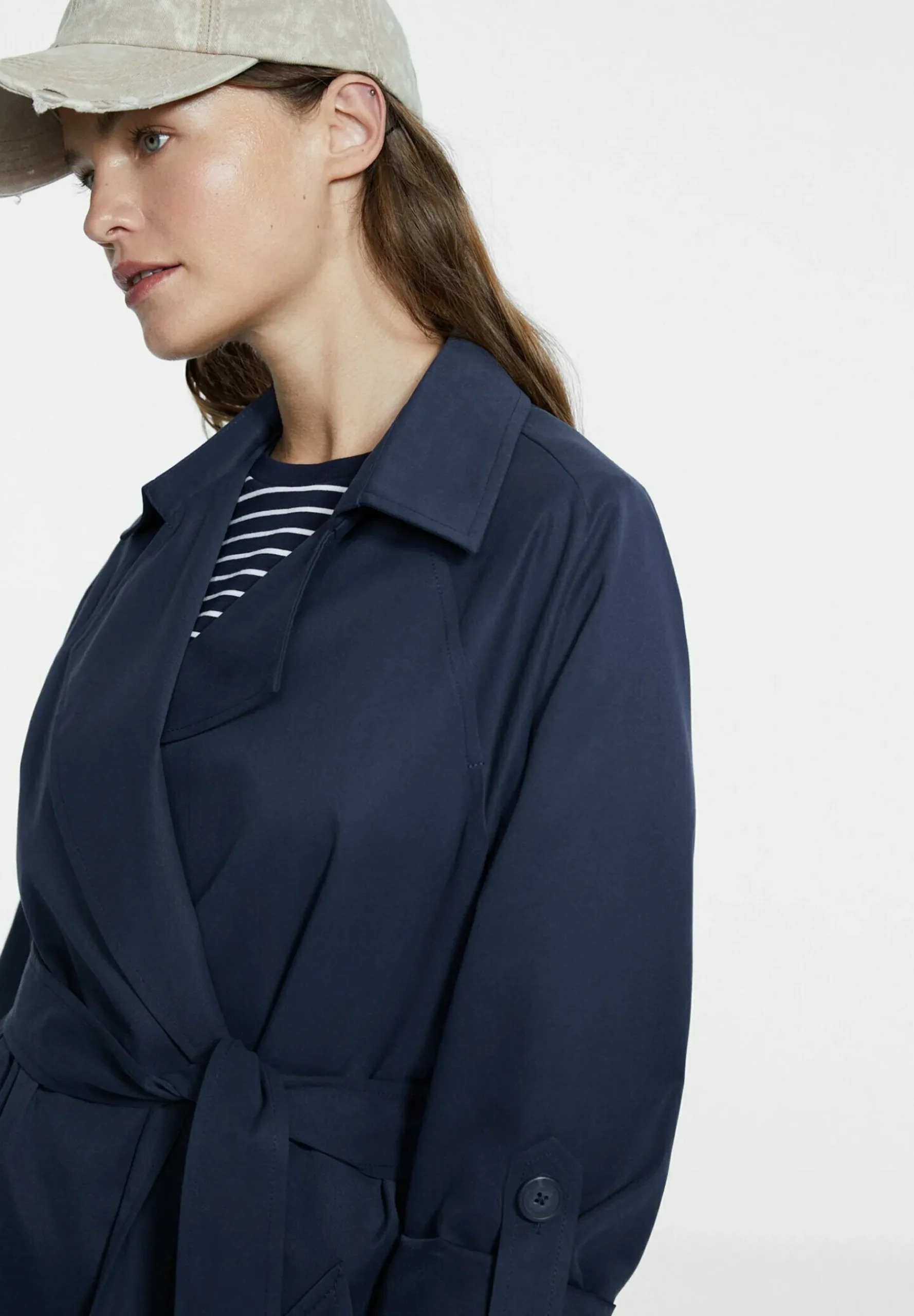 Langer Fliessender - Trench|Stradivarius Hot