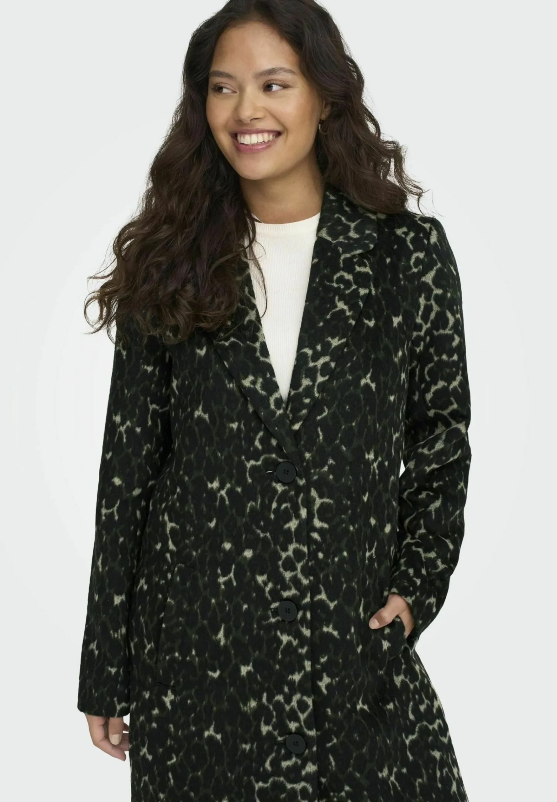 Langer Gemusterter - Manteau Classique|JDY Best Sale