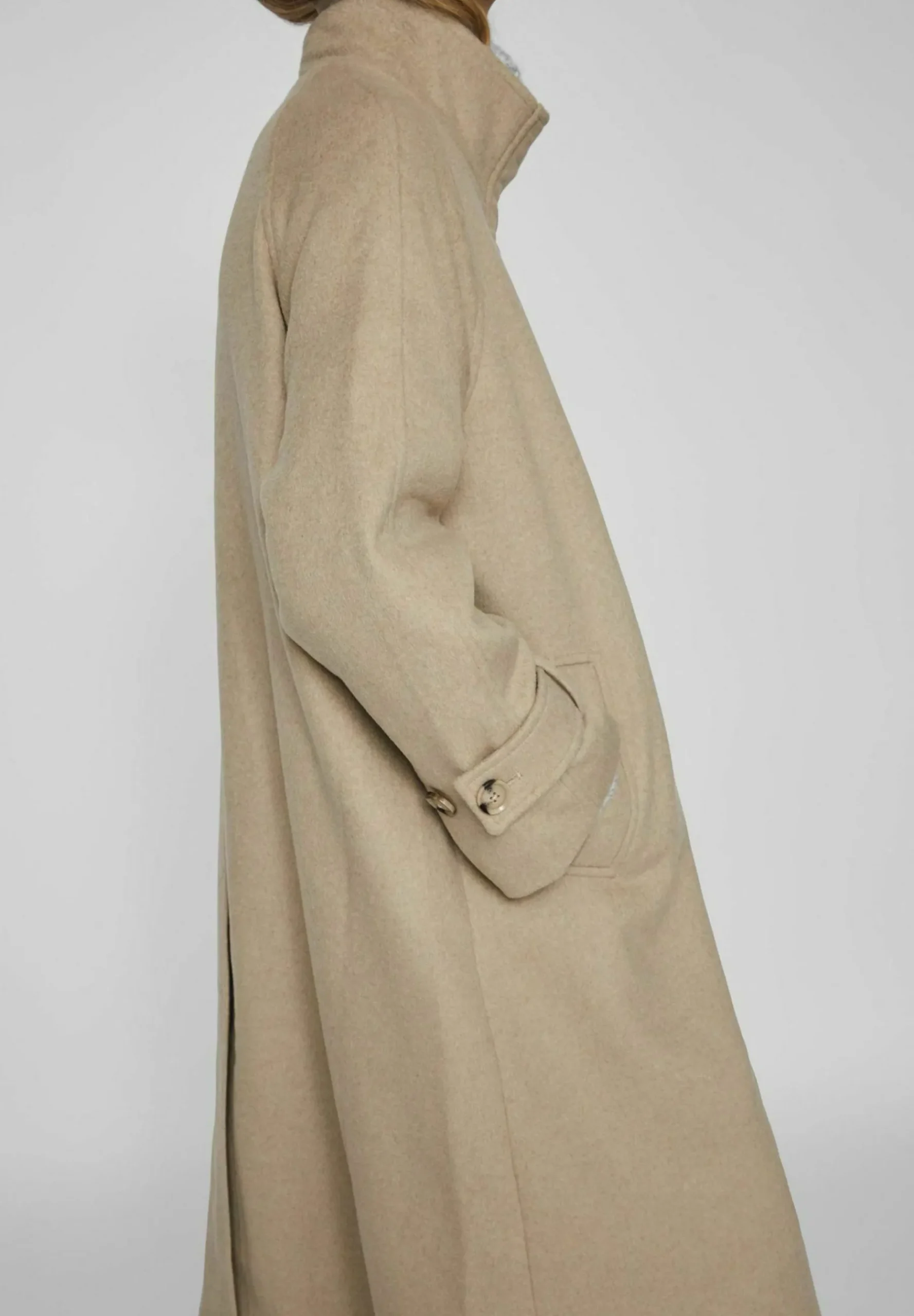 Langer High Neck - Manteau Classique|VILA ROUGE Best