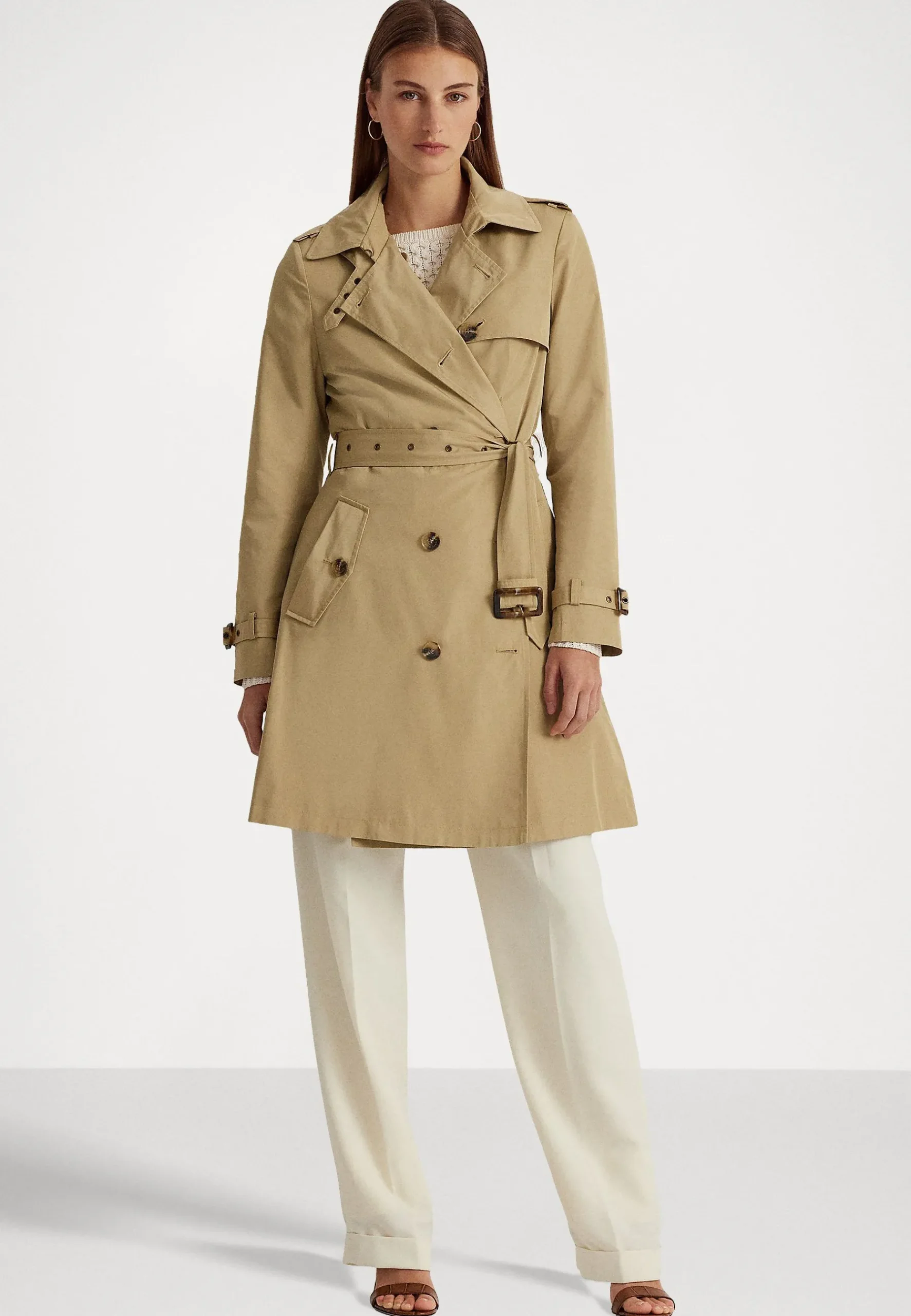 Lined Coat - Trench|Lauren Ralph Lauren Discount