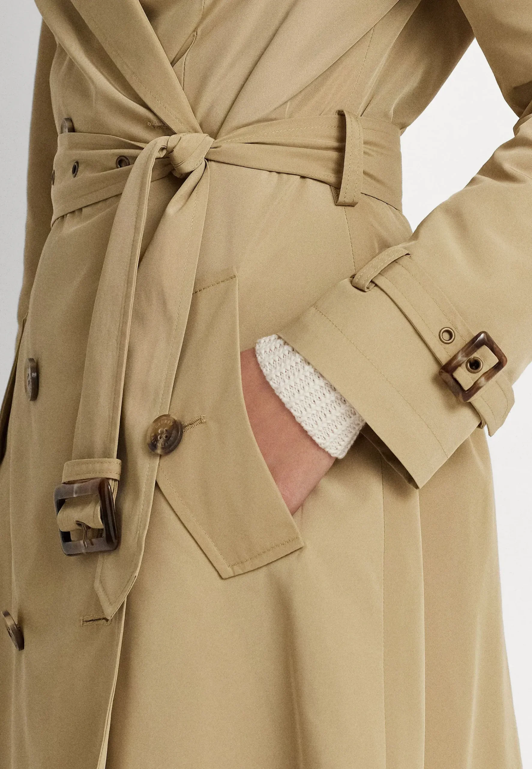 Lined Coat - Trench|Lauren Ralph Lauren Discount