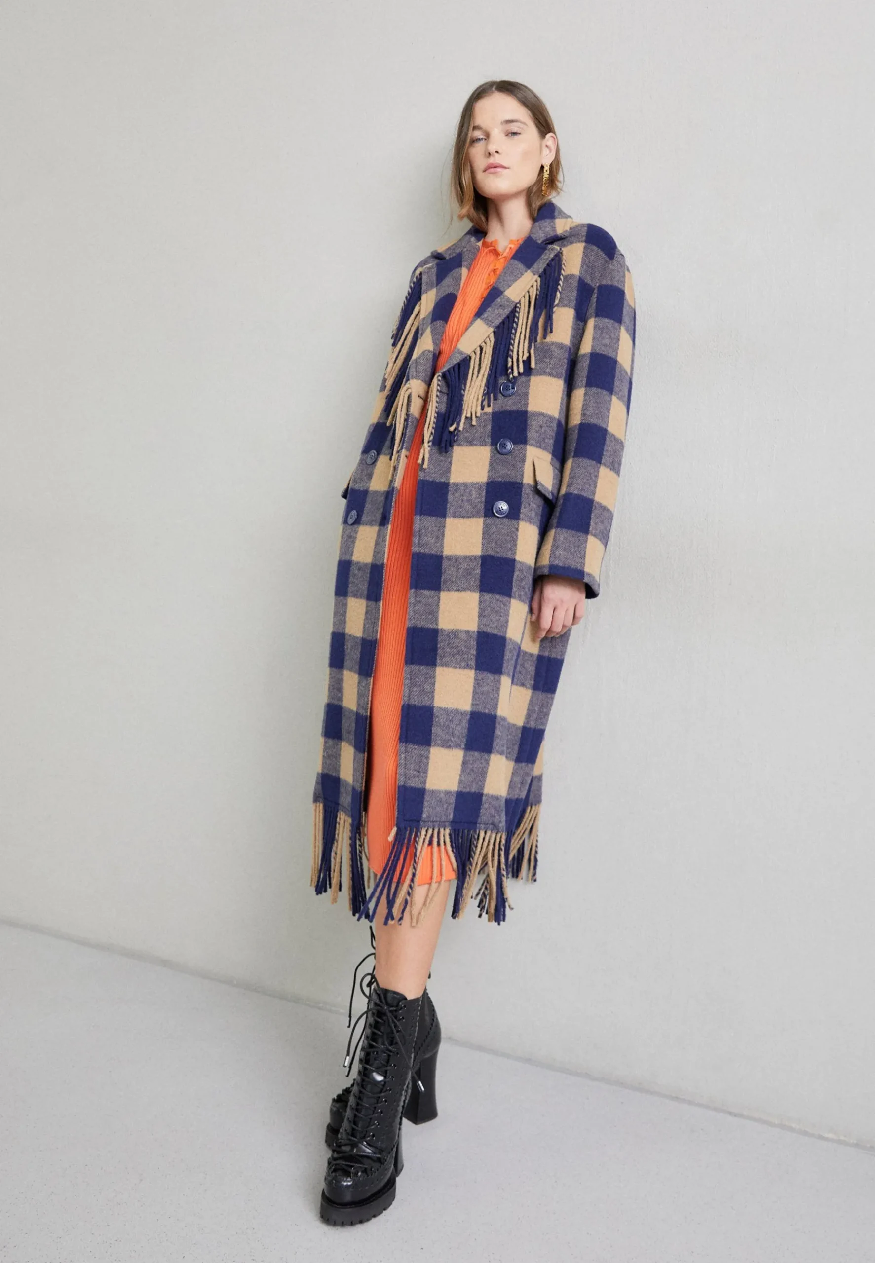 Long - Manteau Classique|MOSCHINO JEANS Store