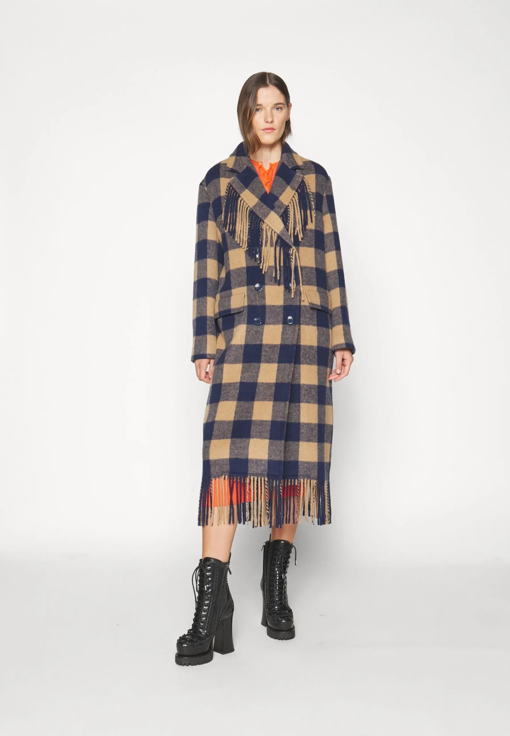 Long - Manteau Classique|MOSCHINO JEANS Store