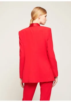 Long A Simple Boutonnage Teinte Unie - Manteau Court|Motivi Store