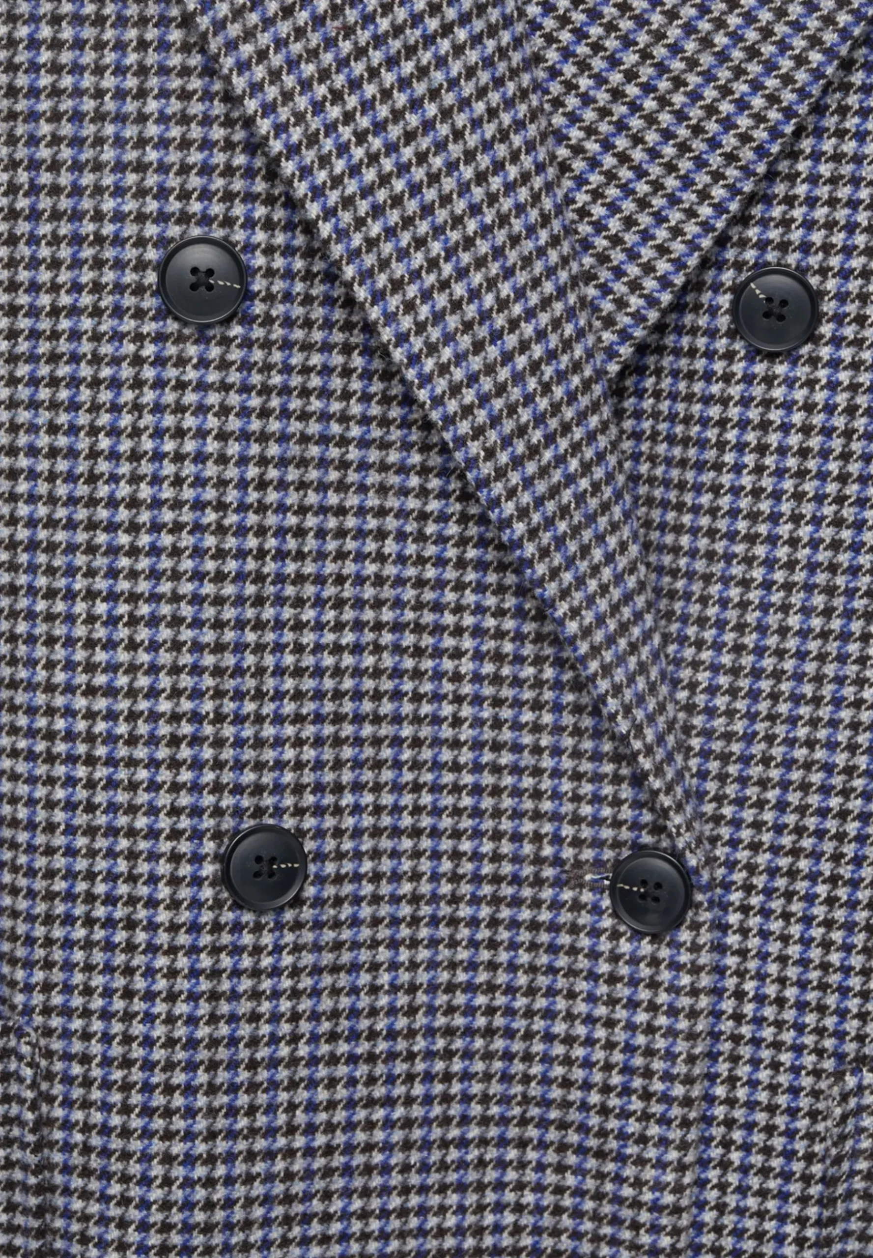 Long Check Texture - Manteau Classique|PULL&BEAR Clearance