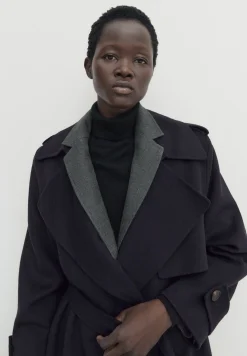 Long Effect Blend - Trench|Massimo Dutti Hot
