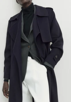 Long Effect Blend - Trench|Massimo Dutti Hot