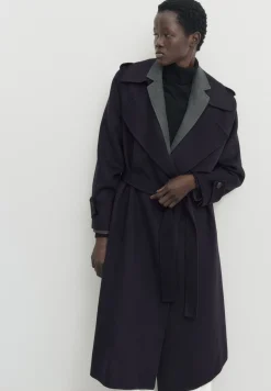 Long Effect Blend - Trench|Massimo Dutti Hot