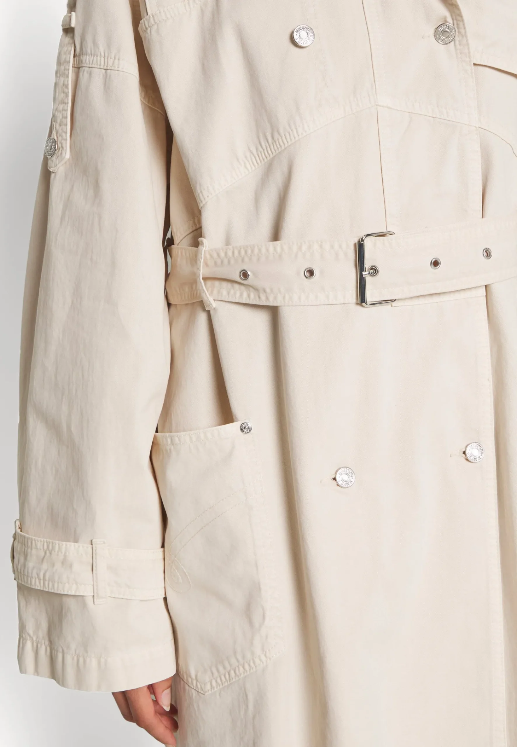 Long Jacket - Trench|MOSCHINO JEANS Cheap