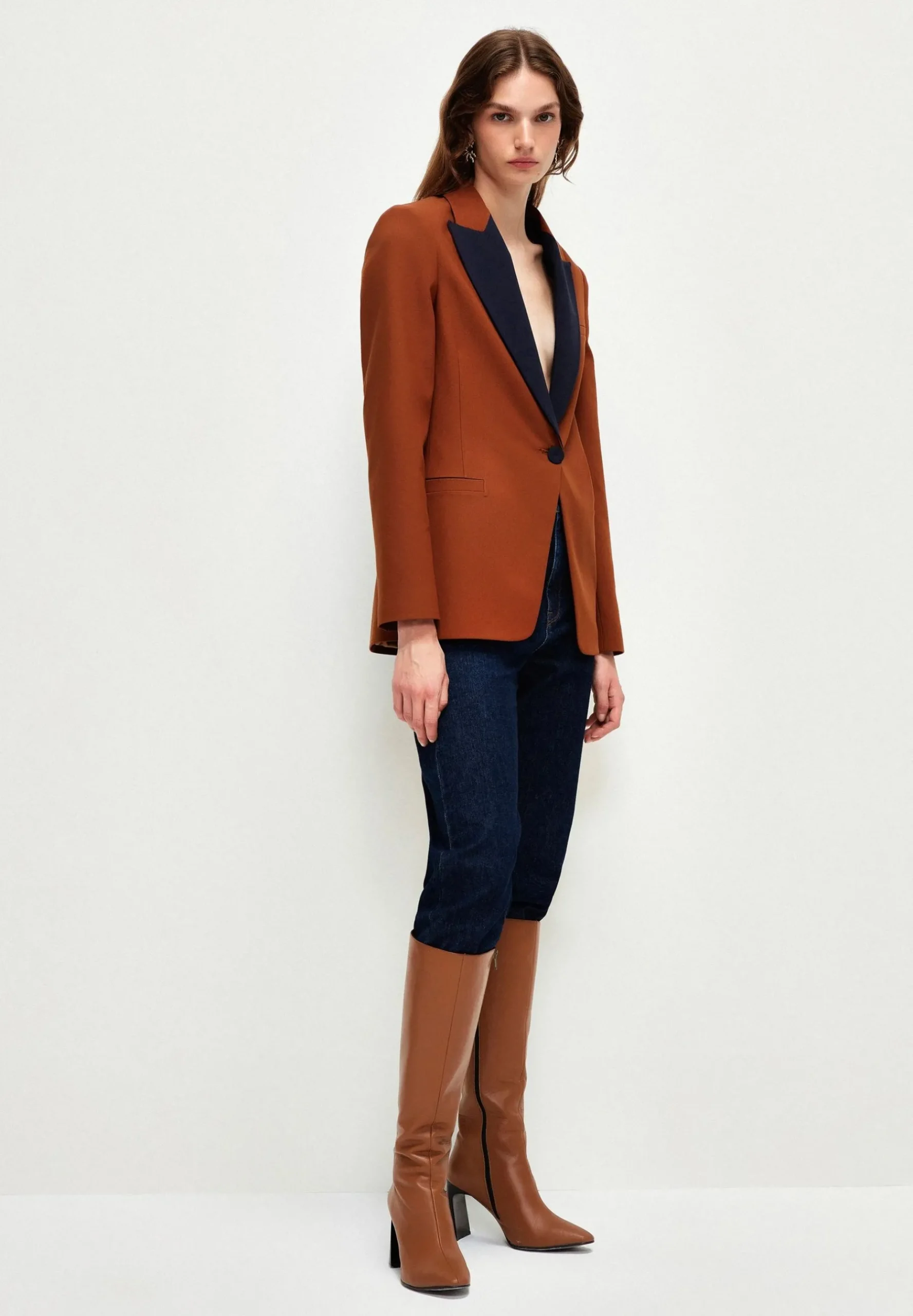 Long Jocket With Garnish - Manteau Court|adL Outlet