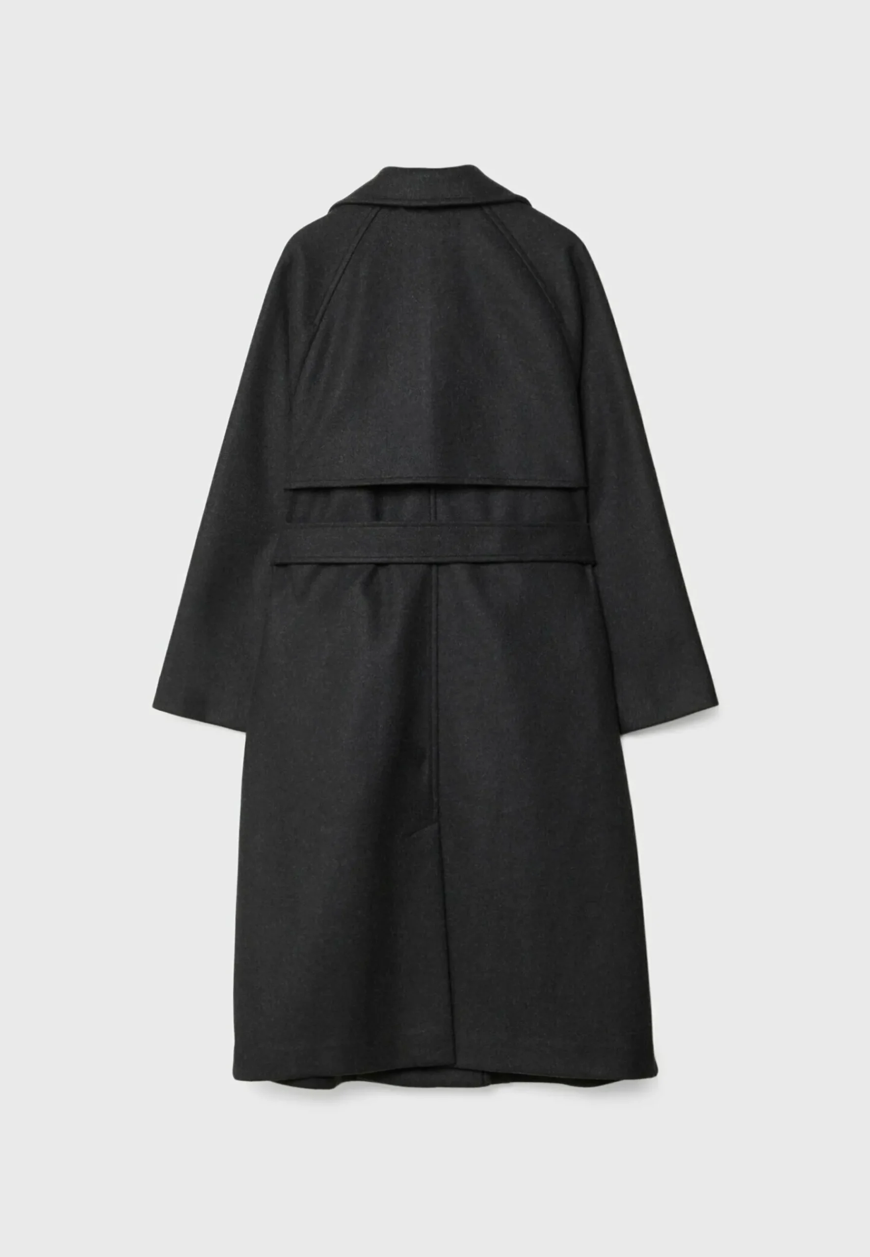 Long Soft-Touch - Trench|Stradivarius Clearance