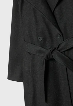 Long Soft-Touch - Trench|Stradivarius Clearance