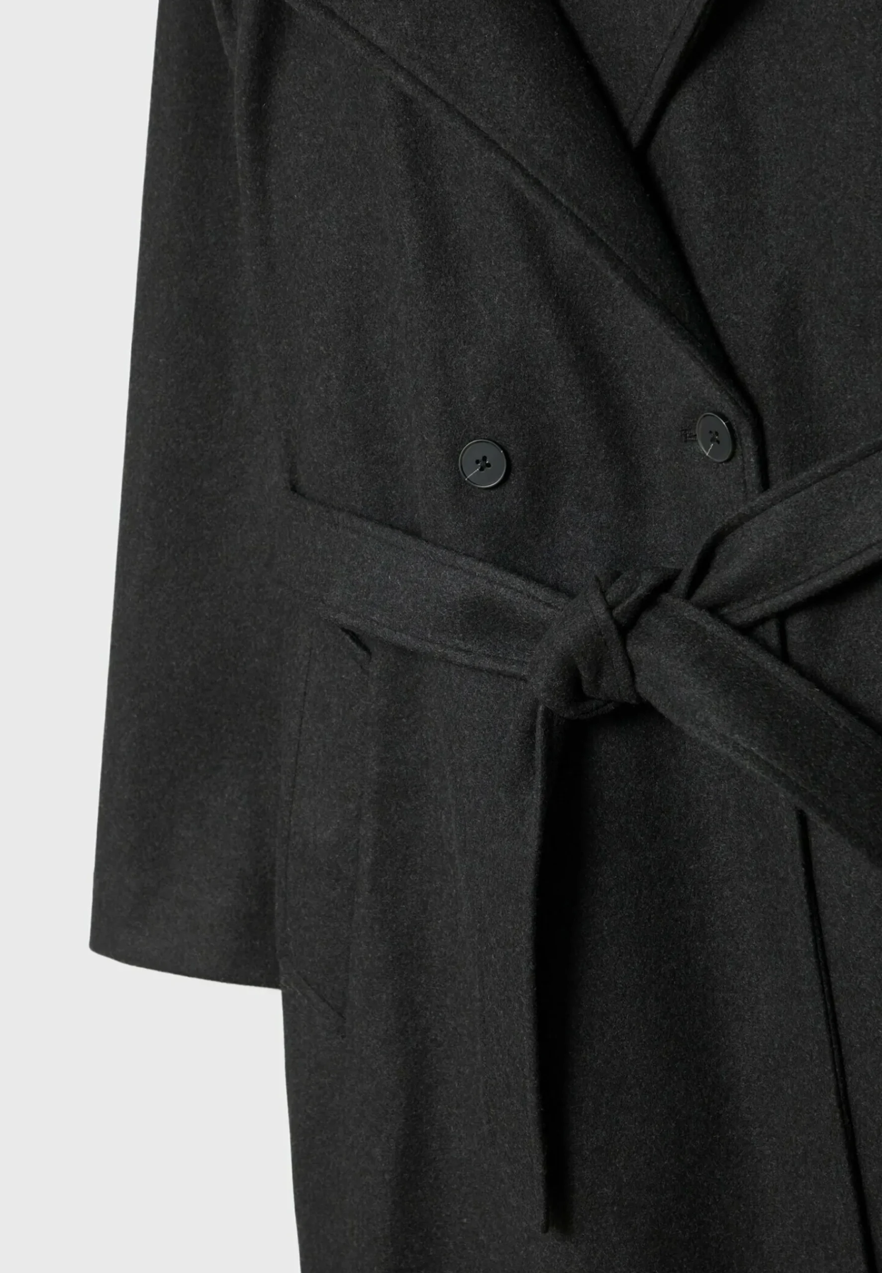 Long Soft-Touch - Trench|Stradivarius Clearance