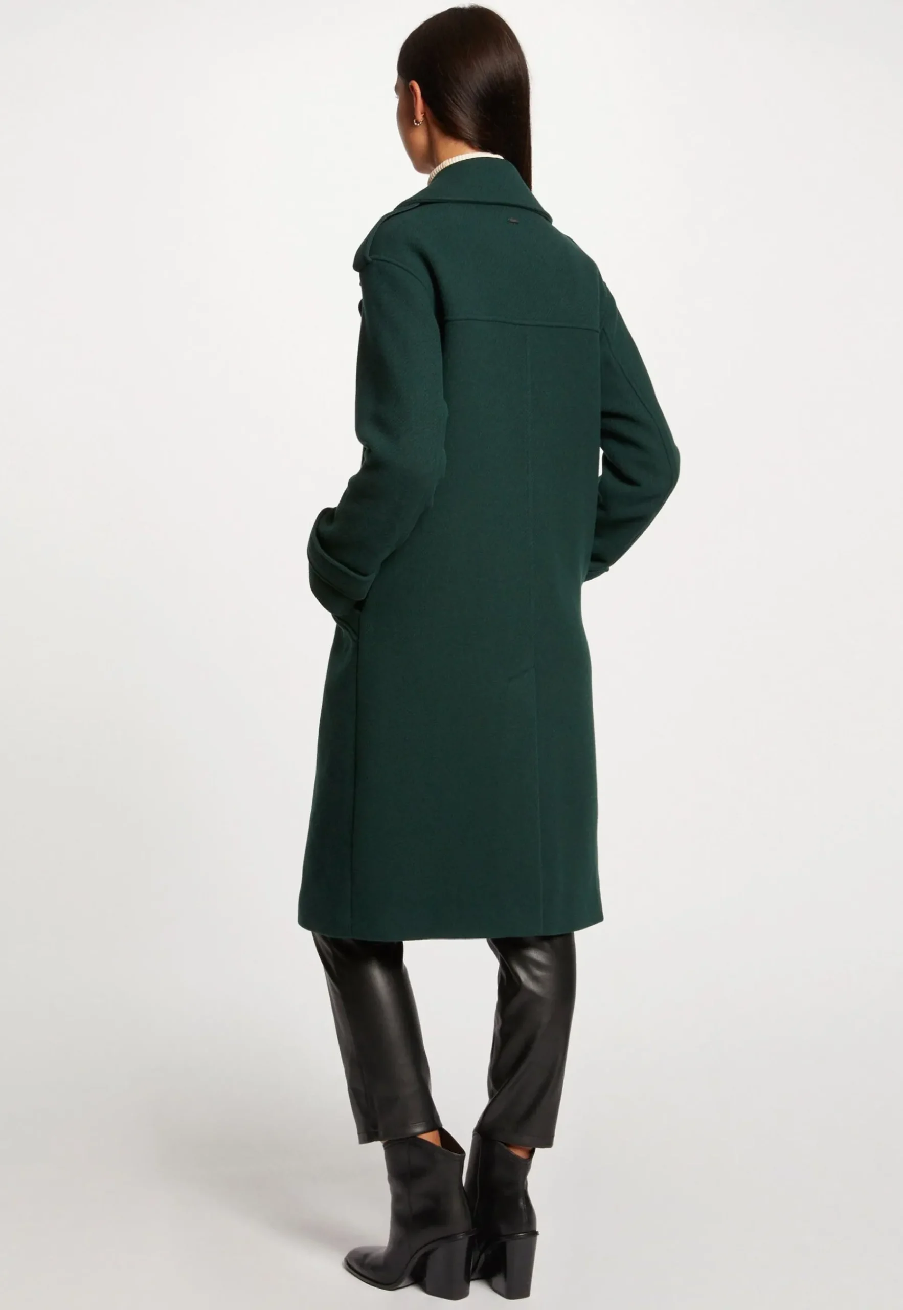 Long Straight Buttoned - Trench|Morgan Best Sale