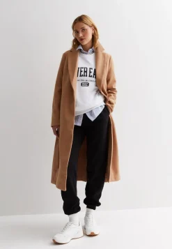 Longline Belted - Manteau Classique|New Look Flash Sale
