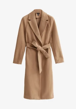 Longline Belted - Manteau Classique|New Look Flash Sale