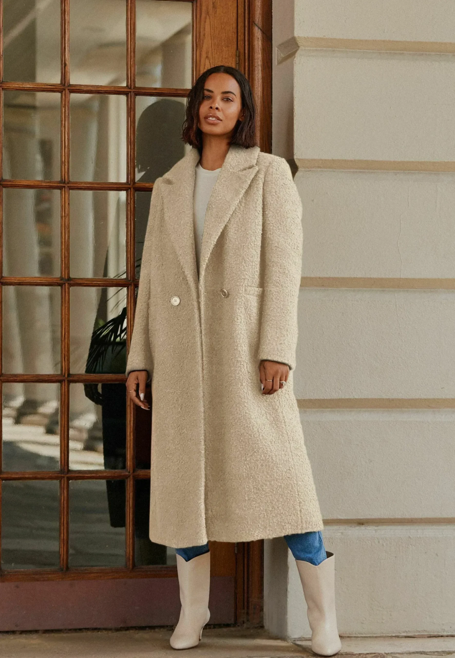 Longline Boucle - Manteau Classique|Next Flash Sale