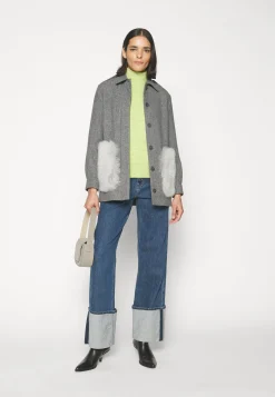 Maci Car Short With Pockets - Manteau Court|STUDIO ID New