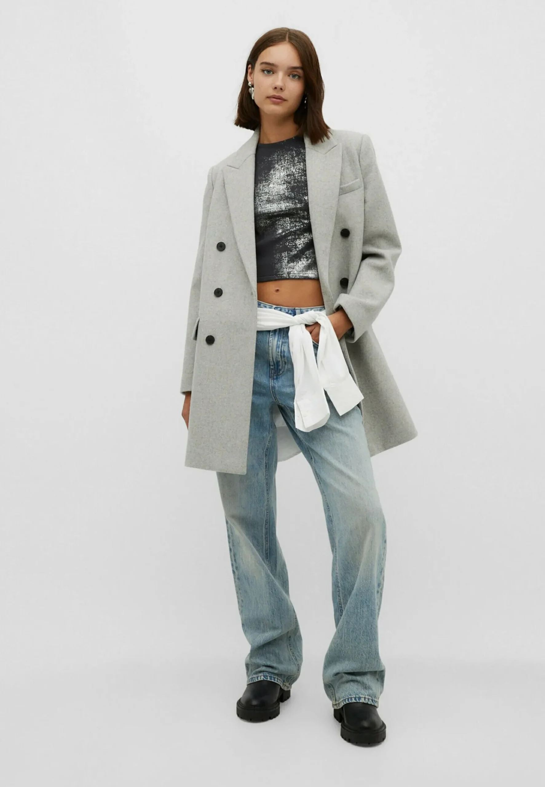 Manteau Classique|Stradivarius Discount