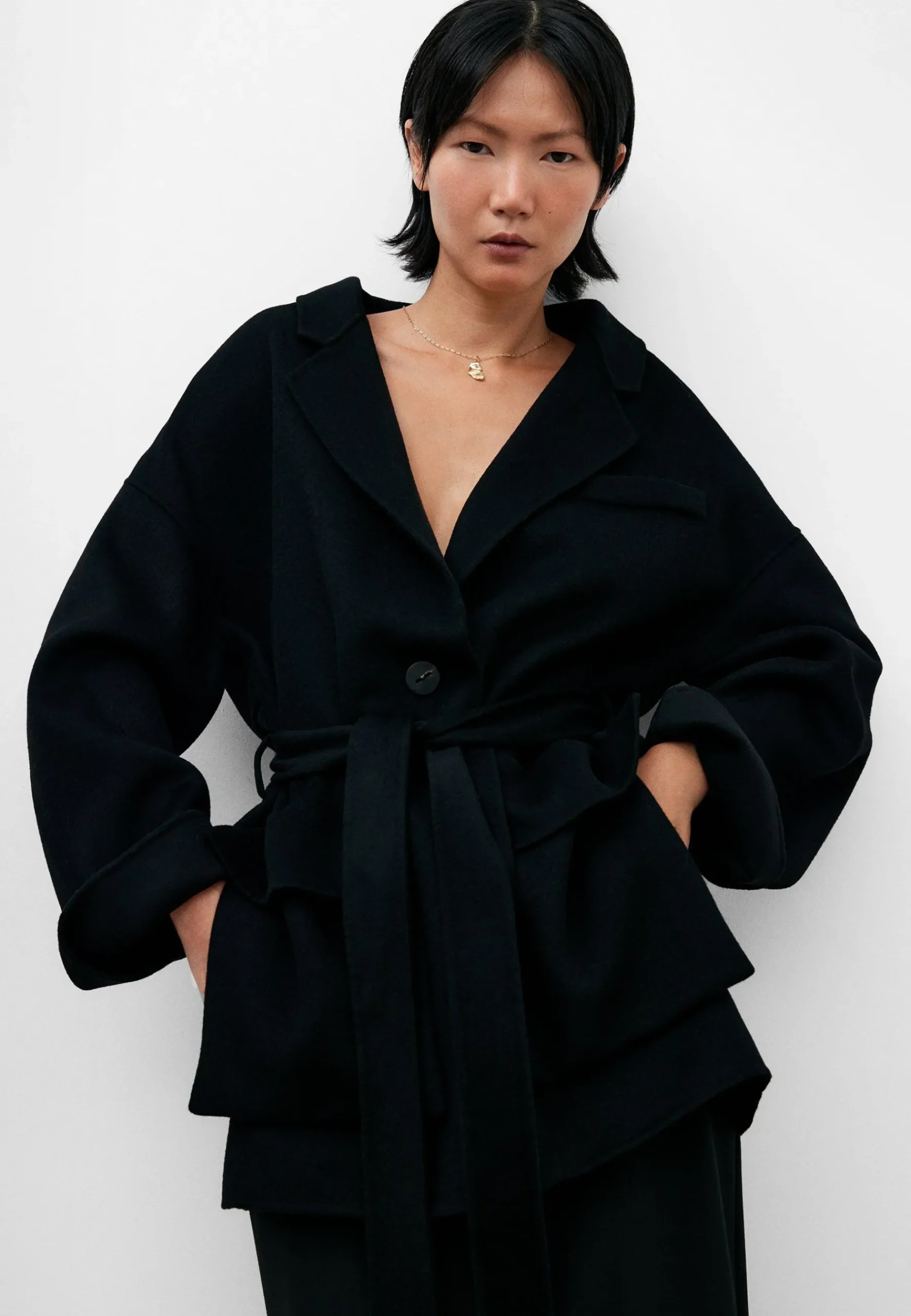 Manteau Court|ADOLFO DOMINGUEZ Discount
